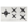Thumbnail COOKTOP TRAMONTINA 94728/104 FLAT 5 QUEM 90CM TRIP  0